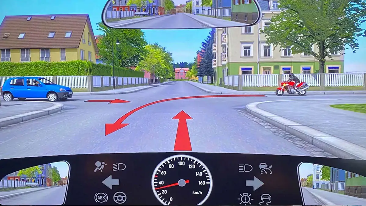 Wer hat hier Vorfahrt? Fahrschulaufgabe entfacht Debatte