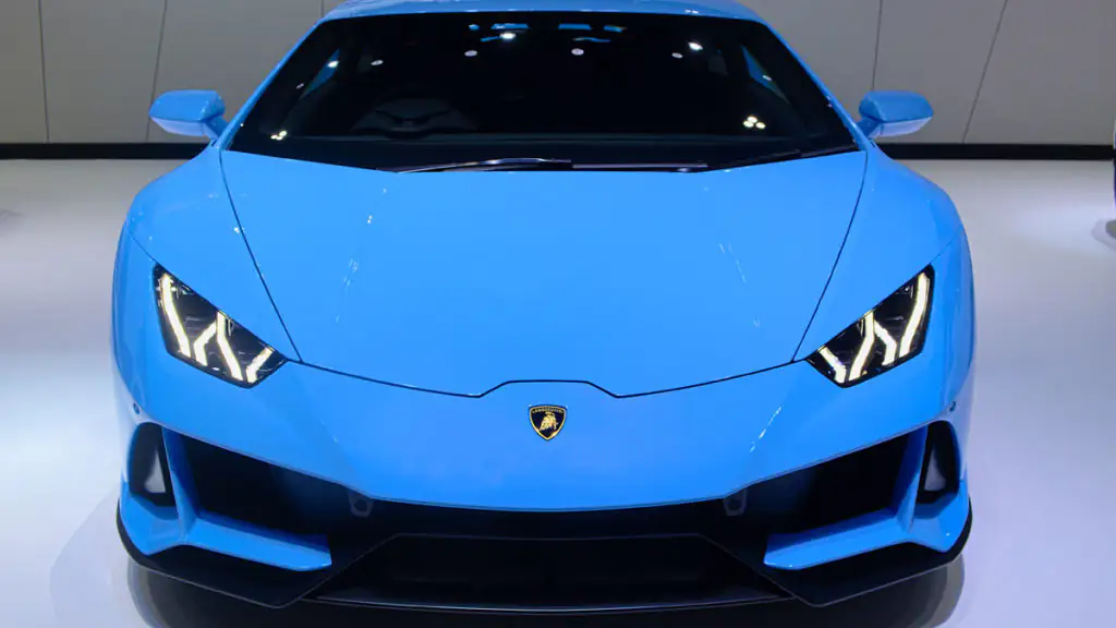 Babyblauer Lamborghini Huracán