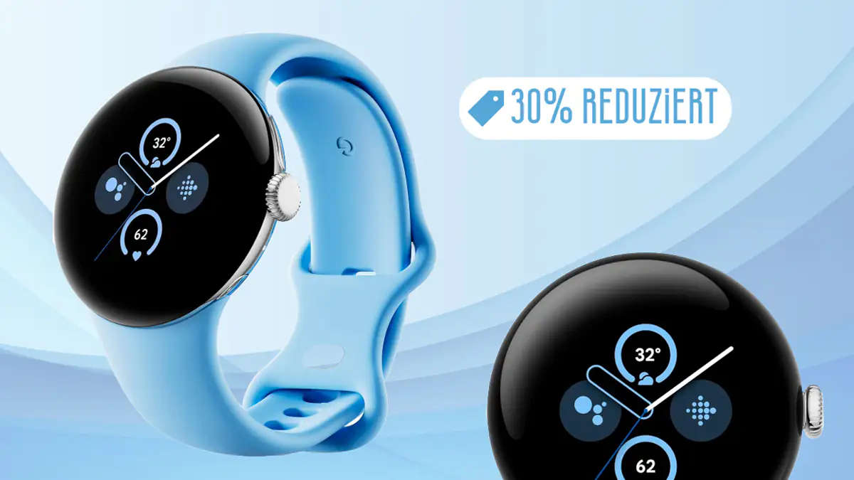 120 Euro günstiger: Google Pixel Watch 2 im Sonderangebot auf Amazon