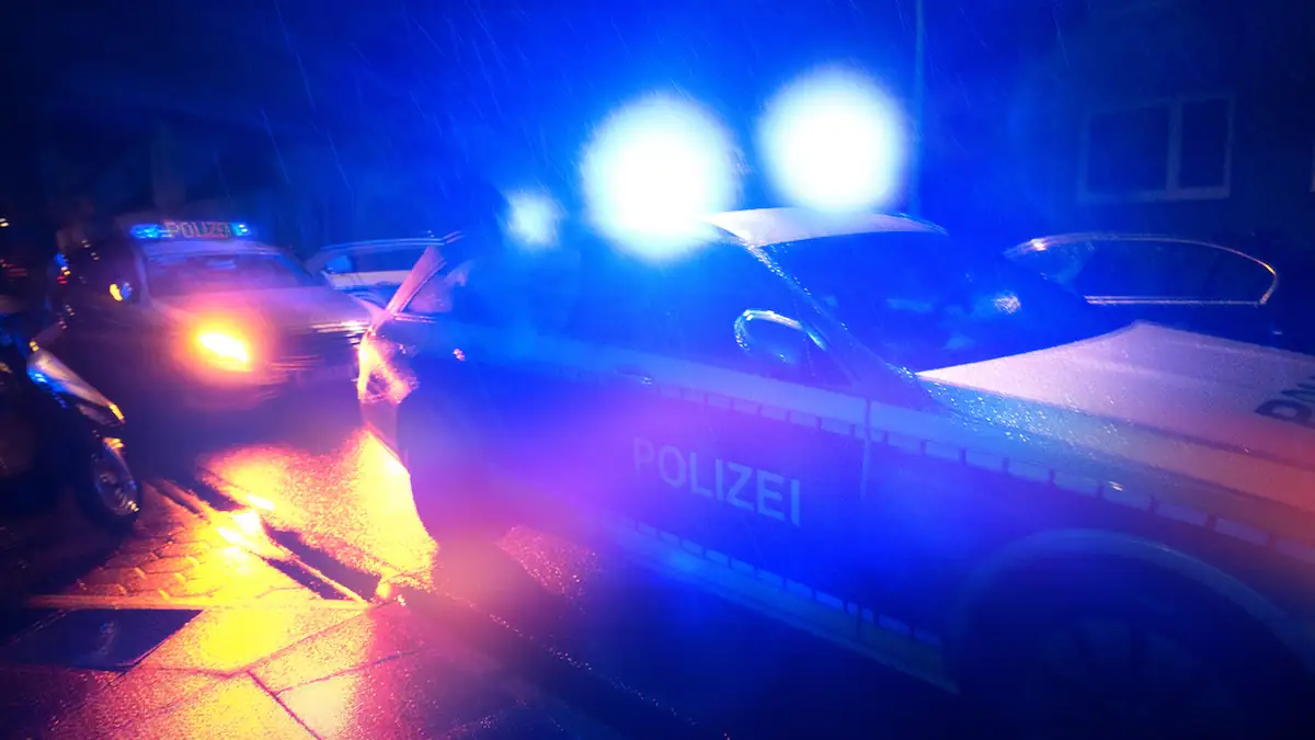Cold Case Symbolbild: Polizeiautos und Blaulicht