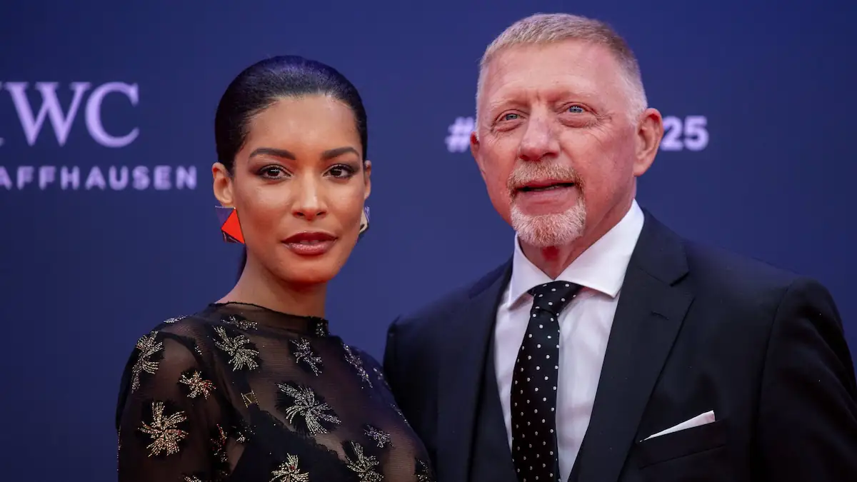 Boris Becker und seine Frau Lilian bei den Laureus World Sports Awards in Madrid 2025