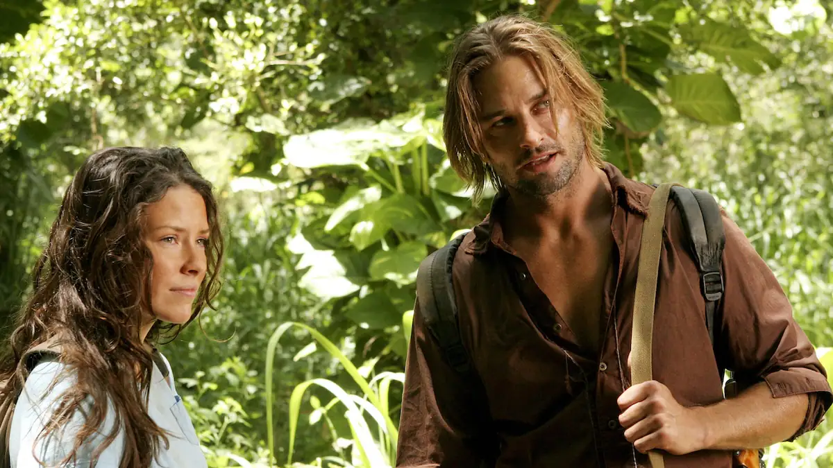 Evangeline Lilly und Josh Holloway in der Serie „Lost“