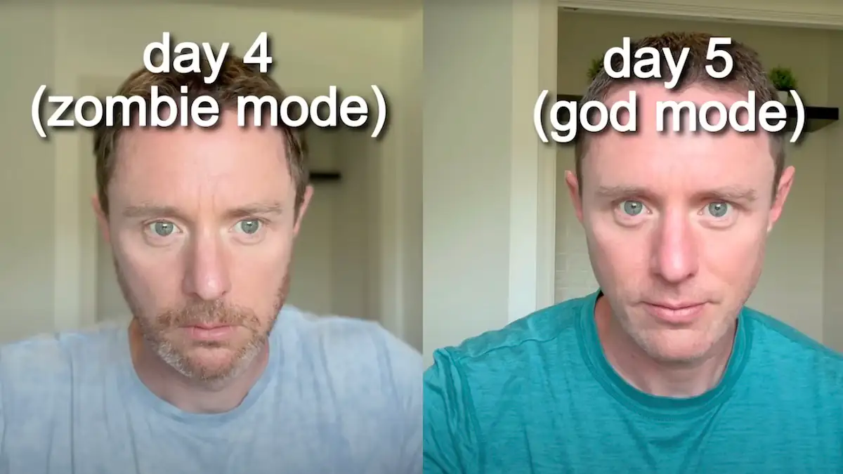 Wasserfasten Justin Dorff: 7 Tage kein Essen