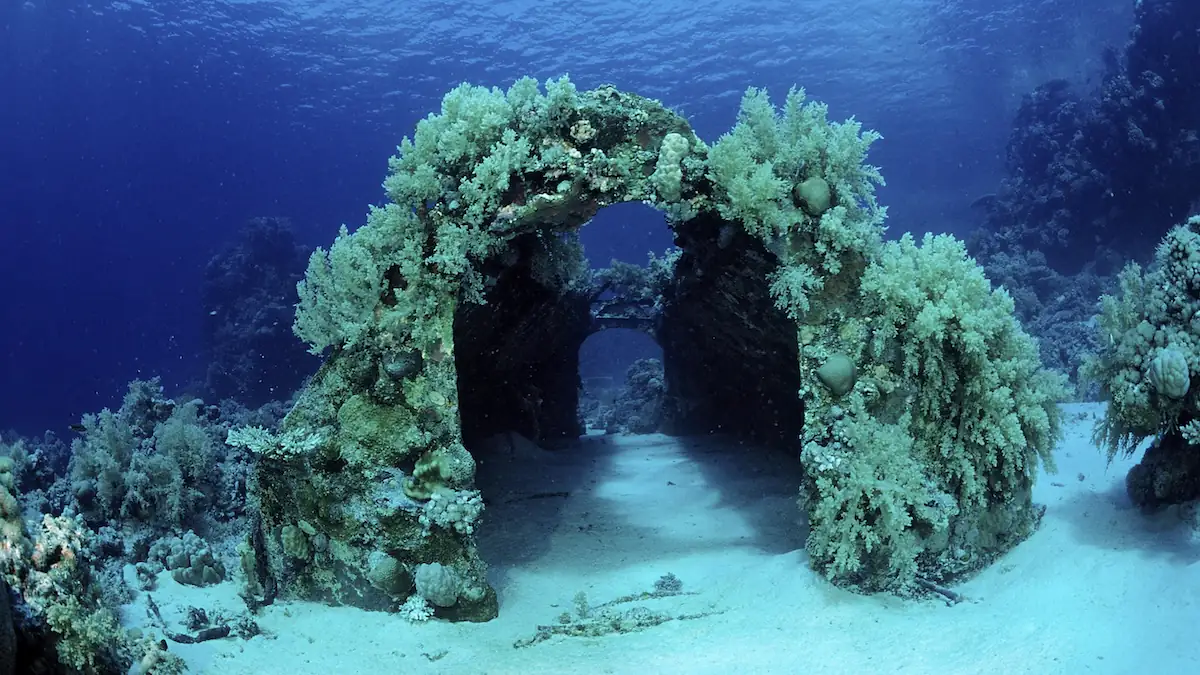 Précontinent II: Gebäude des Unterwasserdorfs