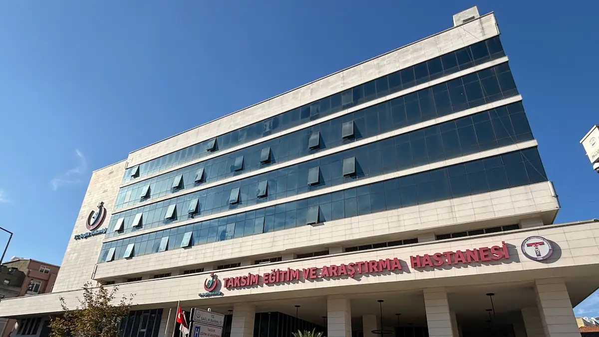 Das Taksim-Krankenhaus in Istanbul