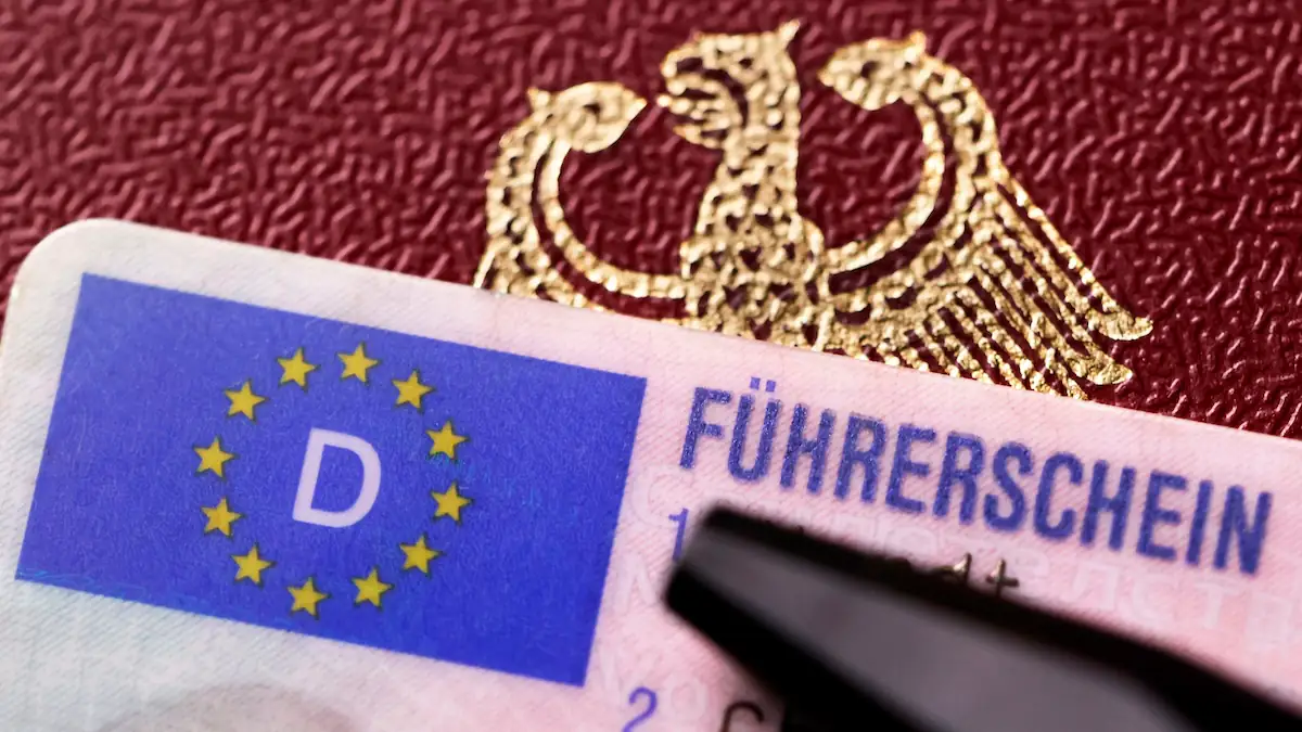 Fahrverbot: Führerschein der Bundesrepublik Deutschland