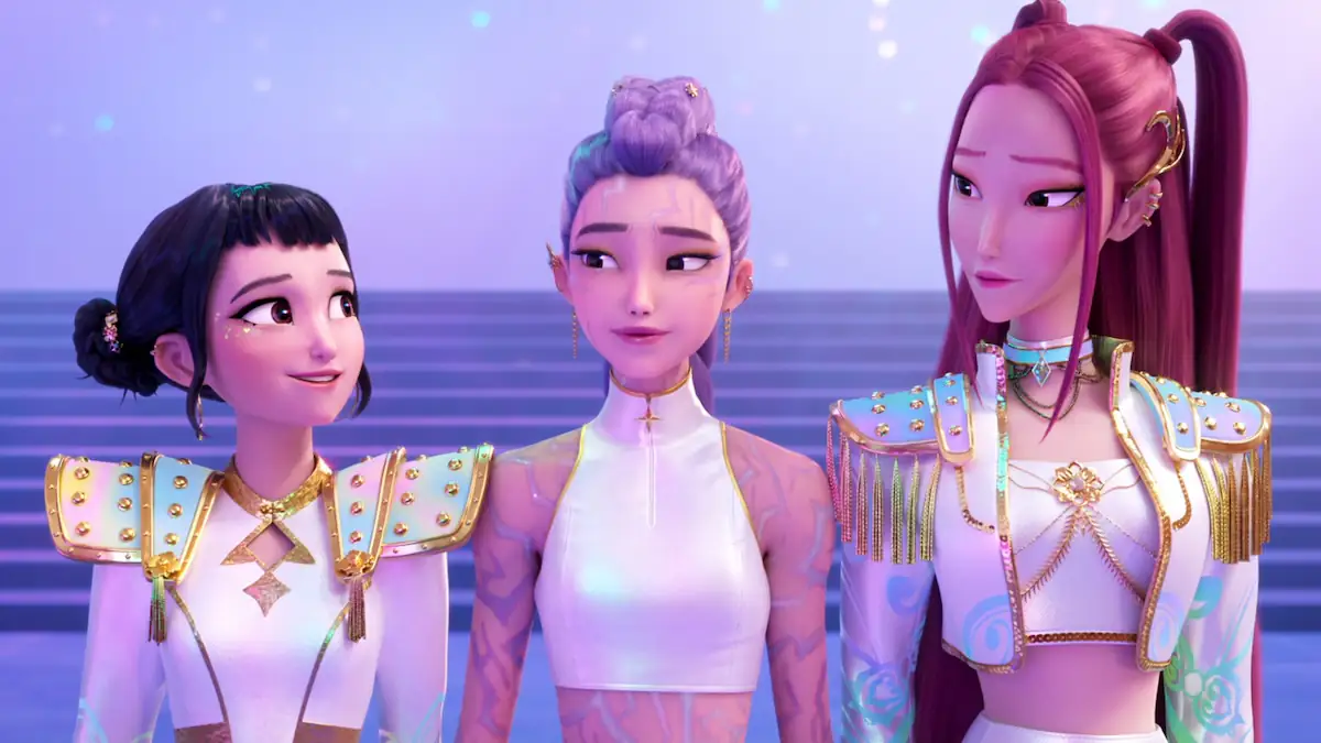 Szene aus dem Netflix-Film „KPop Demon Hunters“