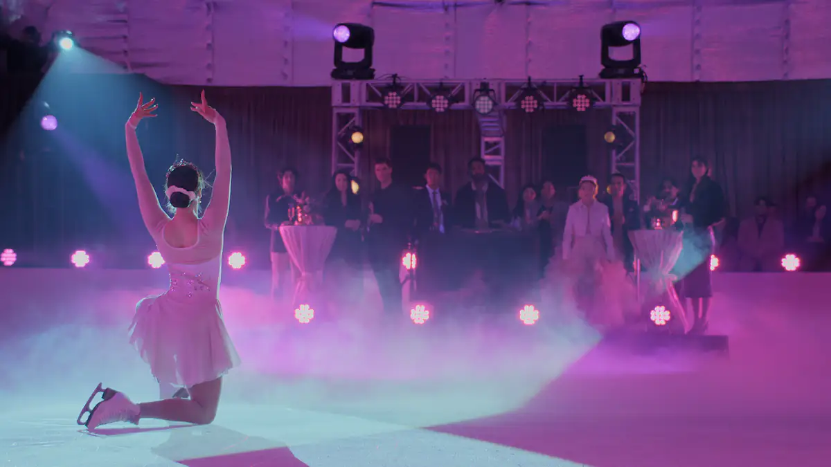 Szene aus Netflix-Serie „Finding Her Edge“