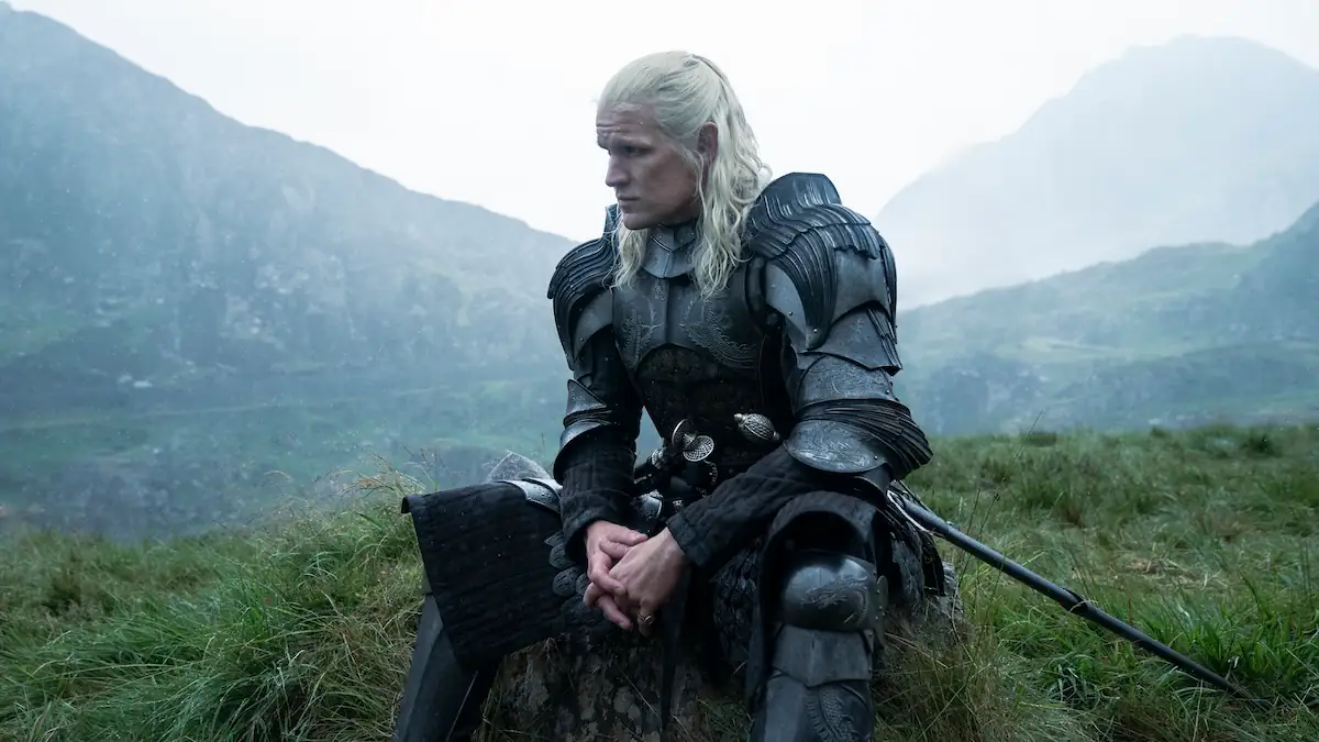 Szene aus dem „Game of Thrones“-Spin-off „House of the Dragon“ mit Matt Smith