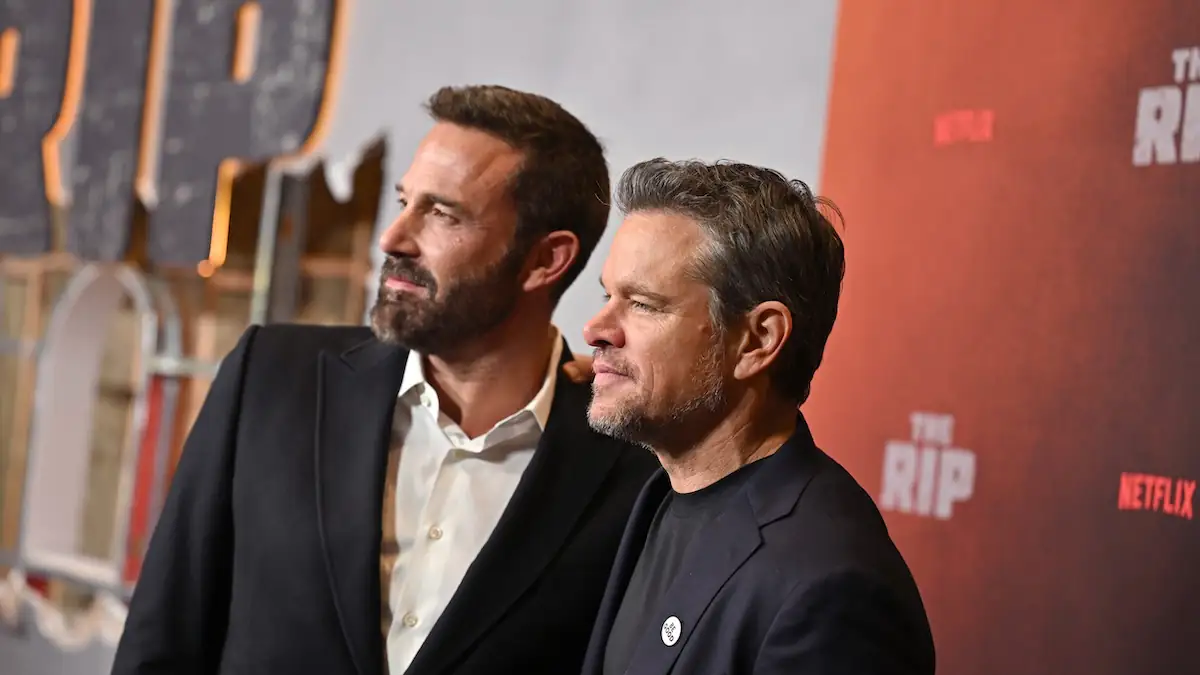 Matt Damon und Ben Affleck bei der Premiere von „The Rip“