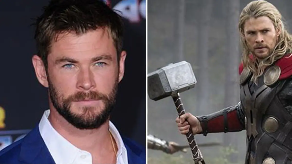 Chris Hemsworth: Seine Frau sagt, dass er fünf Hämmer vom Set gestohlen hat