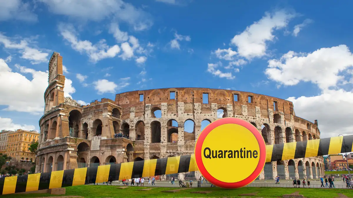 Italien: Bis zu fünf Jahre Haft bei Missachtung der Ausgangssperre