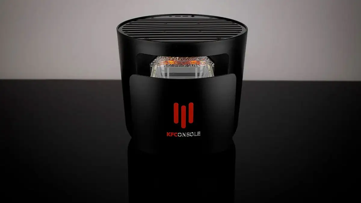 KFC: Spielekonsole mit Hähnchen-Warmhaltebox angekündigt