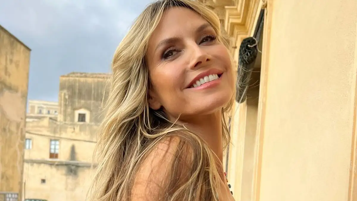 Sexy Schnappschuss: Heidi Klum zeigt sich nackt im Bett