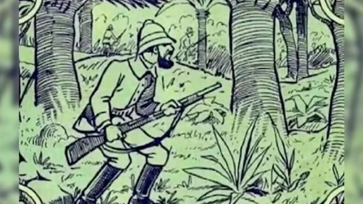 Optische Täuschung: Findest du den Elefanten?