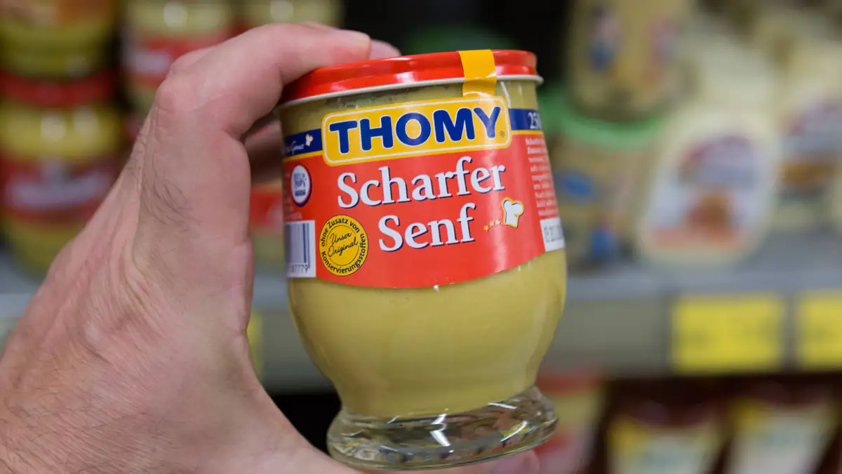 Beliebte Thomy-Senfgläser verschwinden aus dem Sortiment