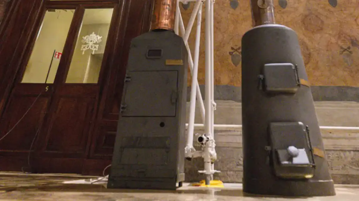 Die beiden Öfen zur Papstwahl