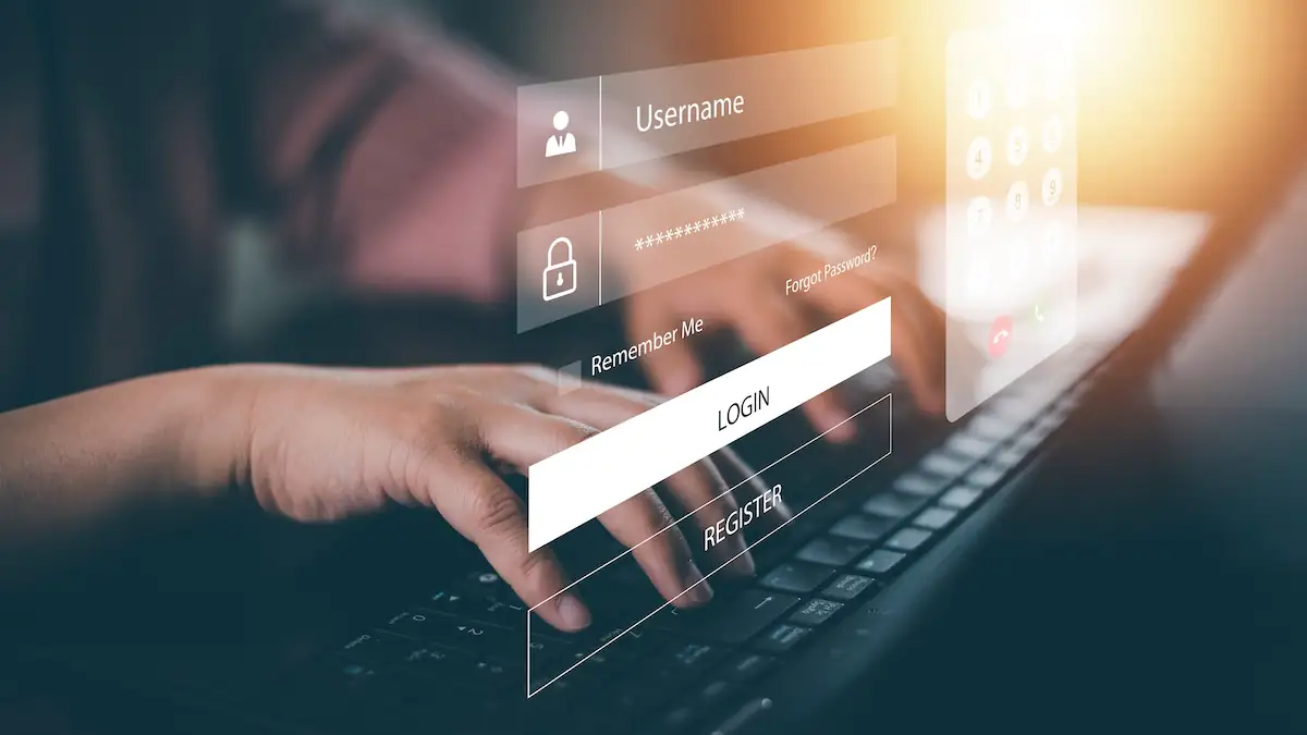 Zugangsdaten Name und Passwort