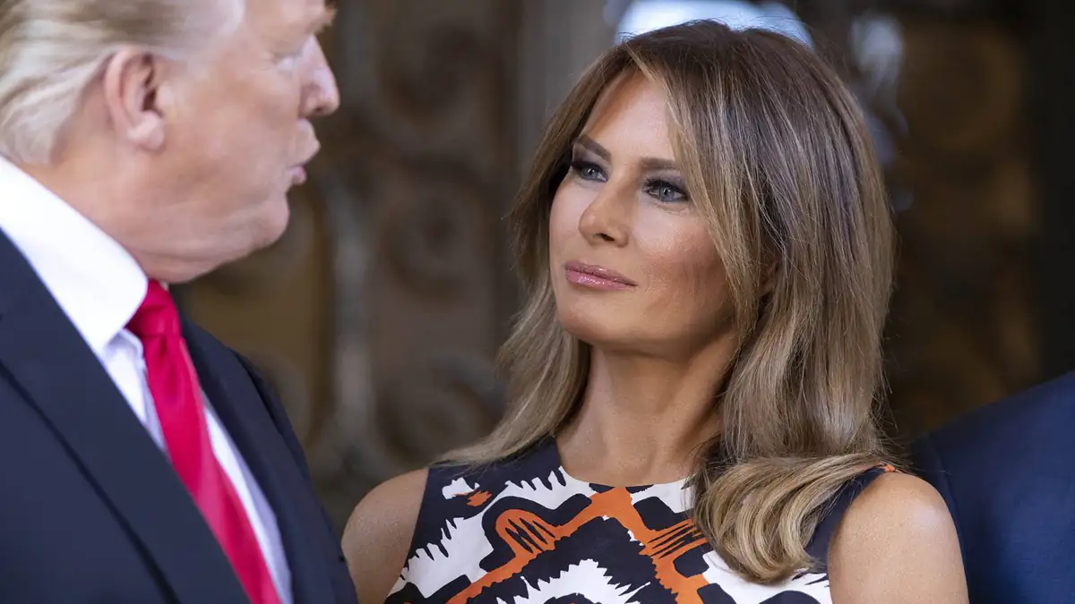 Melania Trump als junge Frau: So sah die First-Lady mit 17 Jahren aus