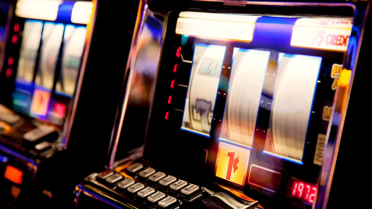 Casino Automat in Aktion