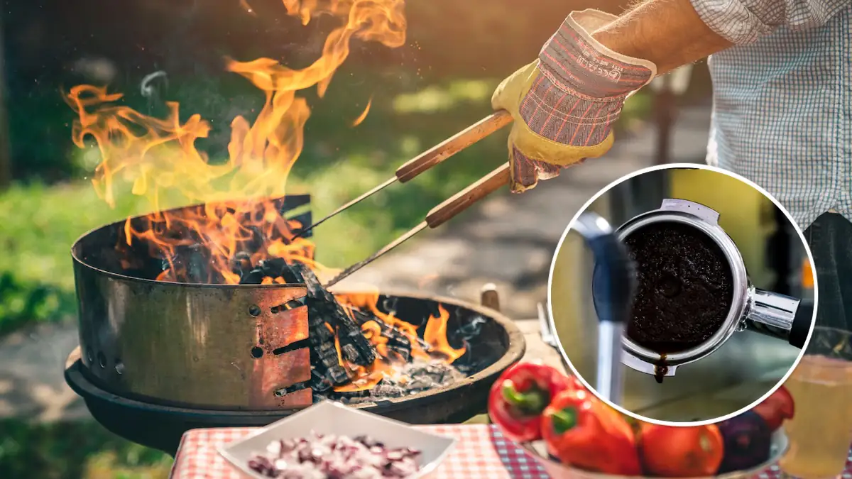 Nicht wegwerfen: Kaffeesatz erfüllt beim Grillen noch eine sehr nützliche Funktion