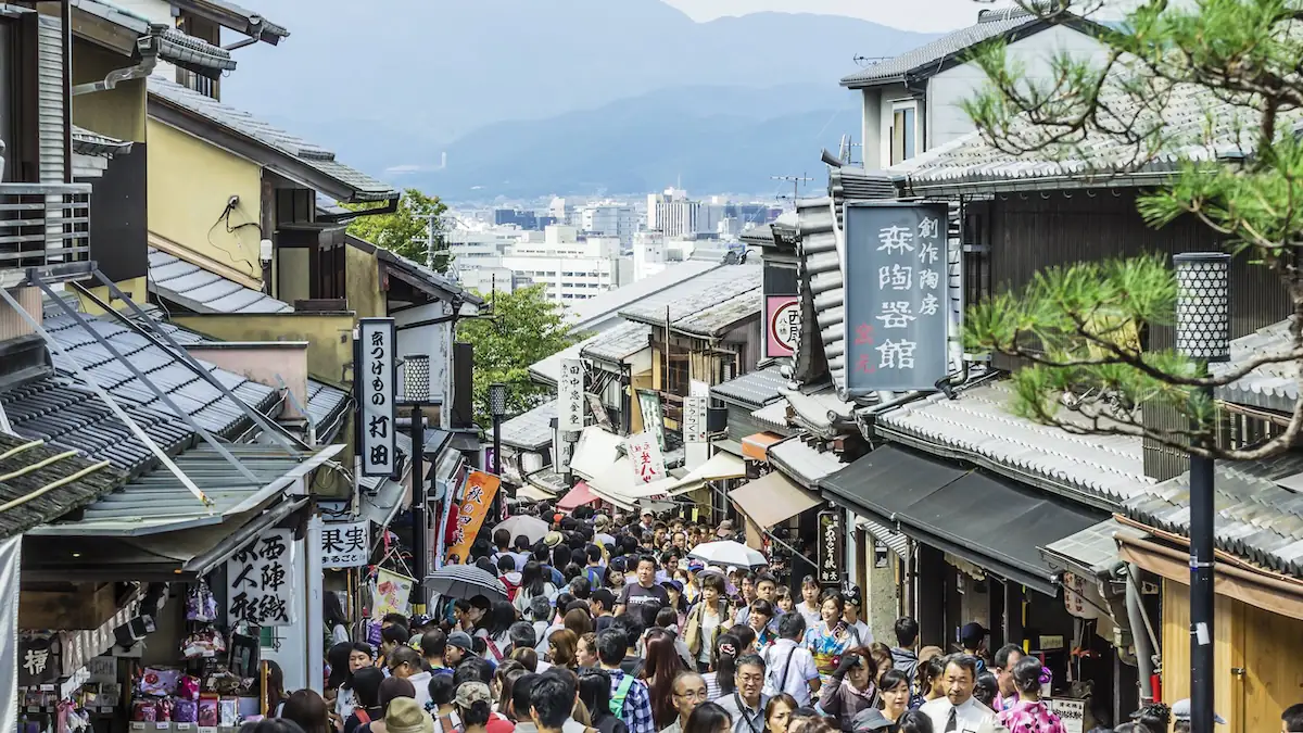 Reiseziel: Japan, Honshu, Kyoto