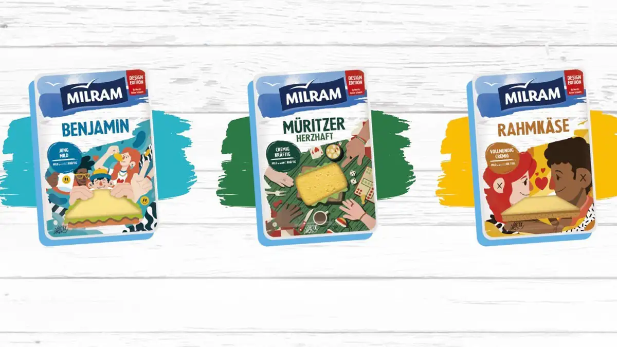Milram löst Shitstorm mit Käse aus: Neue Design-Edition verärgert Kunden