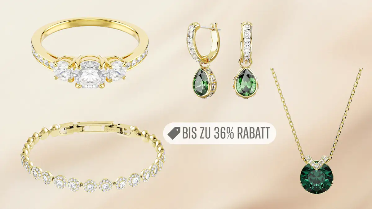Amazon-Deal des Tages: Schmuck von Swarovski glänzt im Sonderangebot