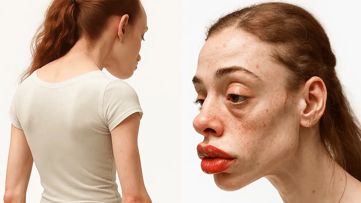 Sehen so heutige Influencer in 25 Jahren aus? Modell zeigt deutliche Auswirkungen