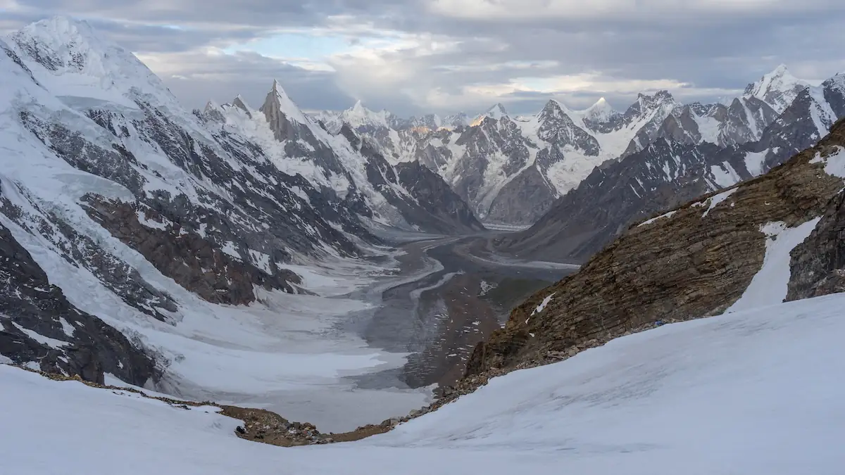 Berglandschaft in Pakistan, Leila Peak