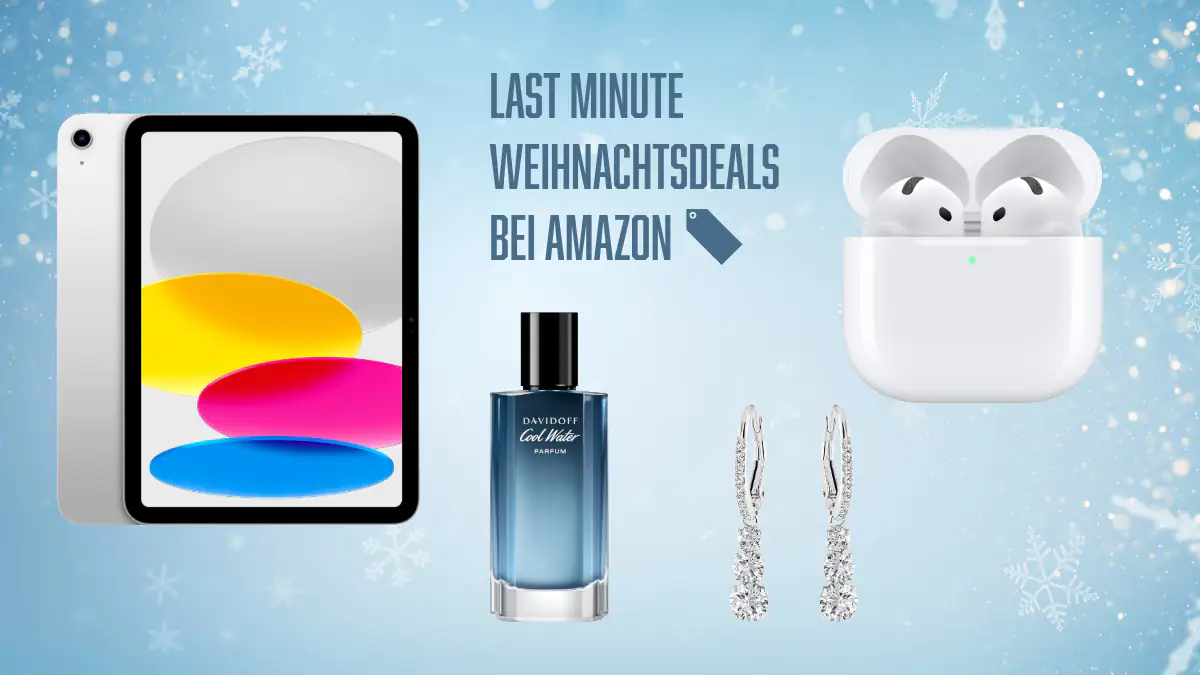 Last Minute Weihnachtsgeschenke: Das sind die besten Deals auf Amazon