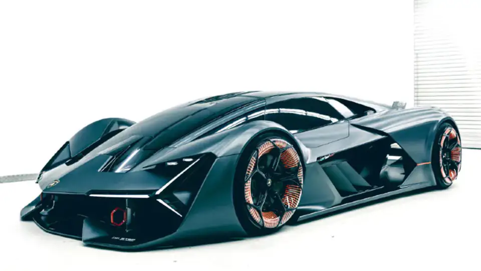 Der Plugin-Hybrid Lamborghini Terzo Millenio